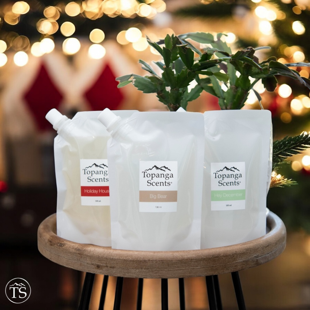 Celebrate the Season with Topanga Scents Exclusive Big Sur Refill Scents